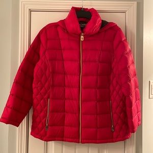 Michael Kors Plus size puffer coat